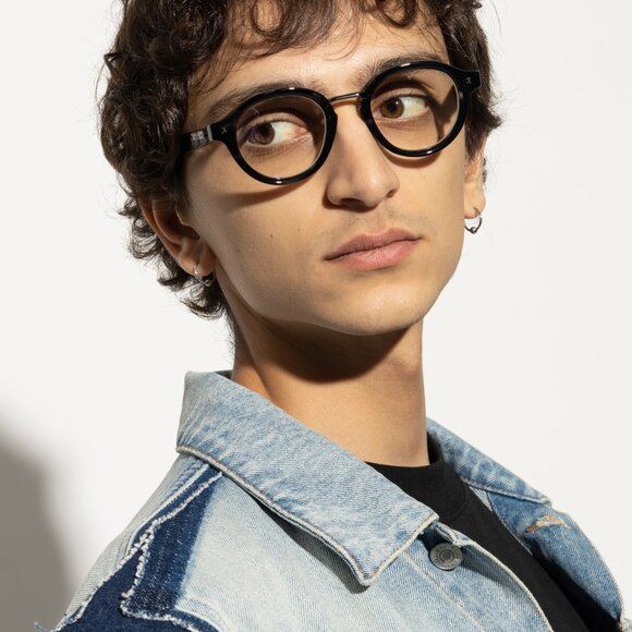 Valentino V-ESSENTIAL-IV VLX-132D Eyeglasses Brown 46mm Round Frame - Picture 3 of 10